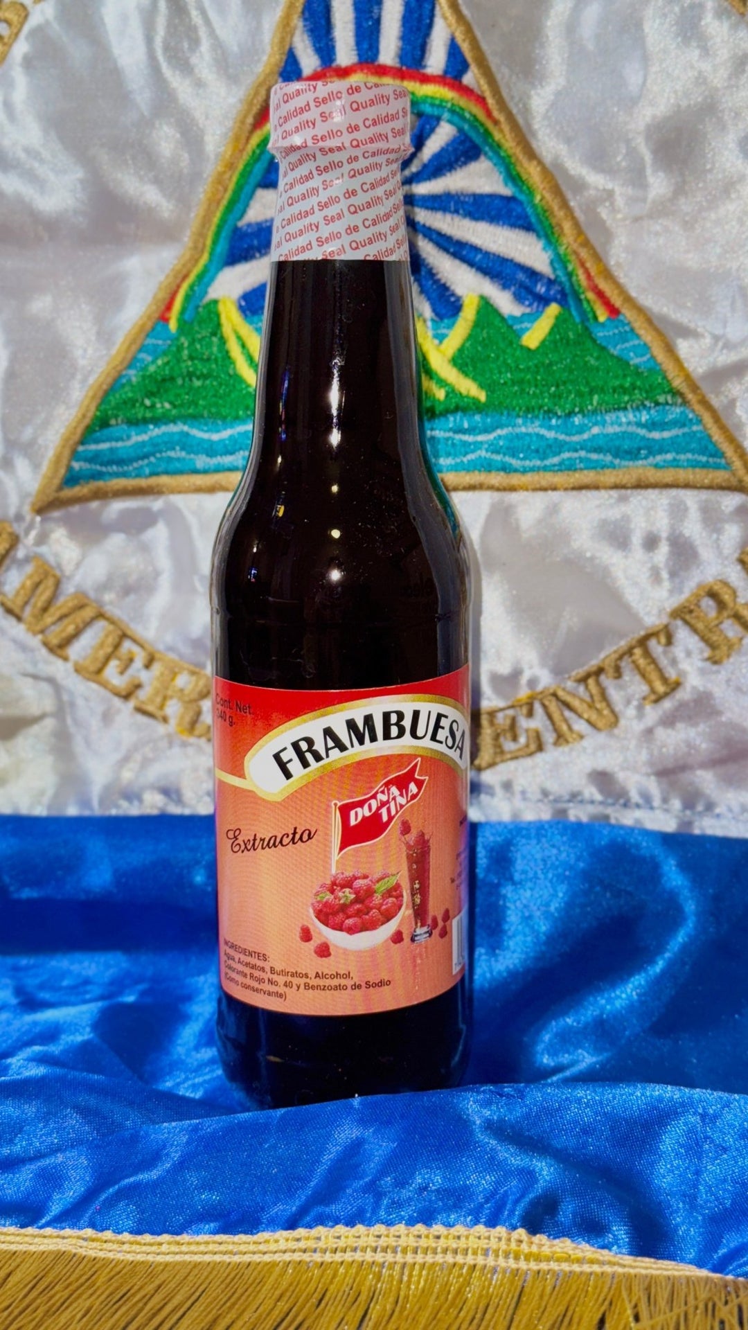 EXTRACTO DE FRAMBUESA (DOÑA TINA) auténtico de La Nica Shop