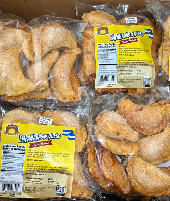 EMPANADAS RELLENAS DE QUESO