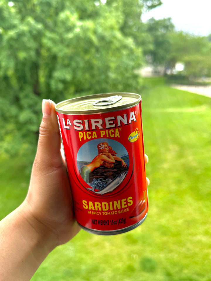 Sardina LA SIRENA PICA PICA - Lata de 5.5 oz y 15 Oz
