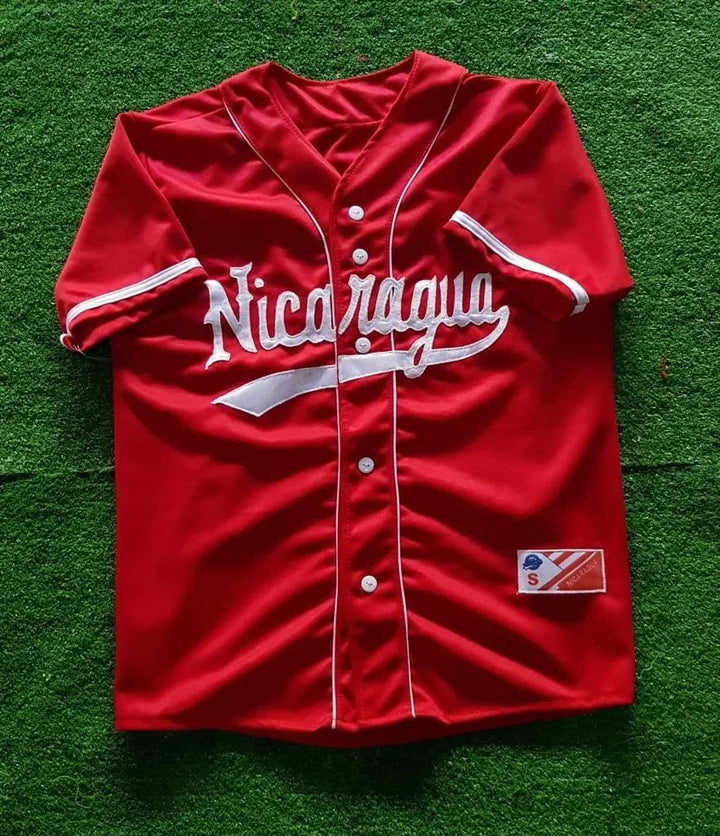 CAMISAS DE BASEBALL DE NICARAGUA auténtico de La Nica Shop